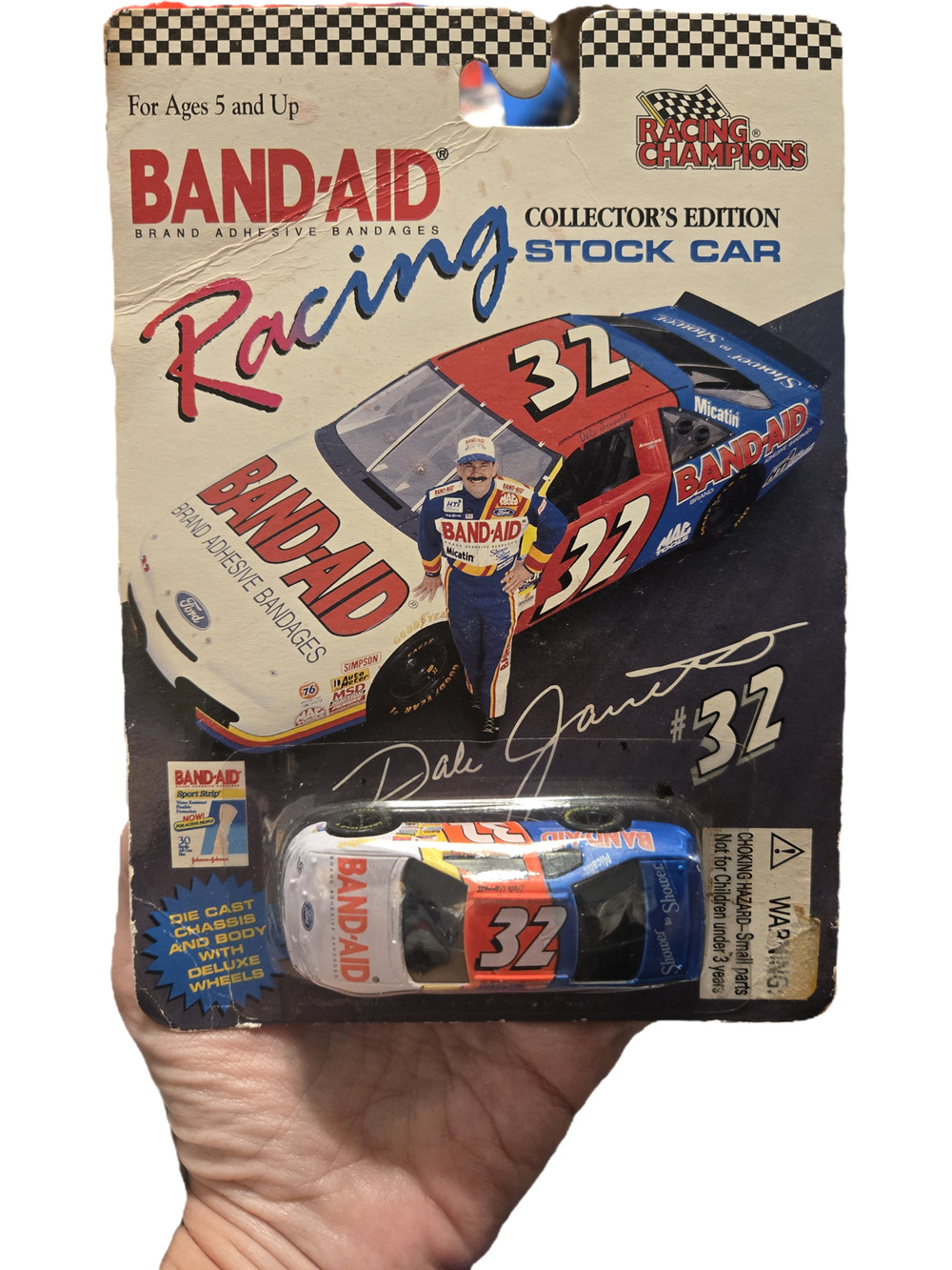 Dale Jarrett #32 Band-Aid Racing Champions Collector's Edition 1/64 Diecast Car